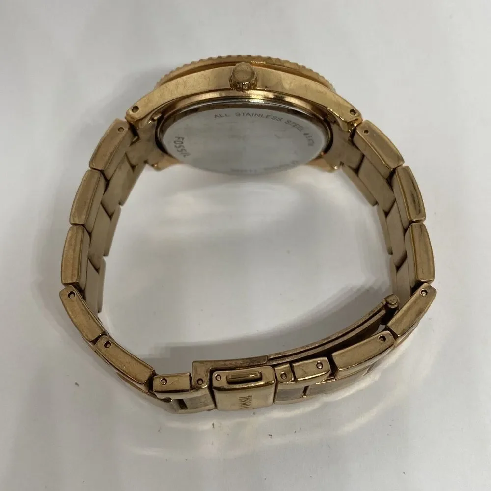 Fossil Stella ES3502 Womens Stainless Steel Analog Dial Quartz Wrist Watch WO177